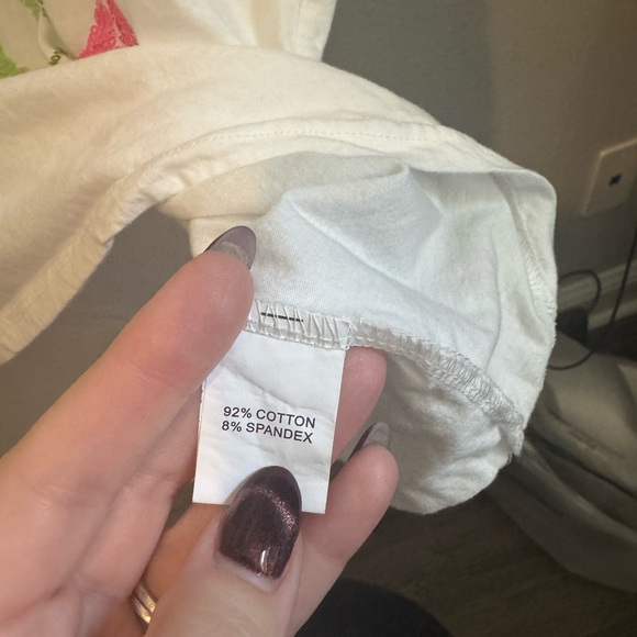 QUEEN OF SPARKLES White Graphic Sequin Cardigan Playing Card Tee - Picture 5 of 6